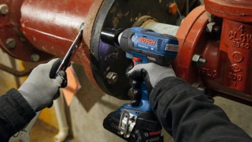18V EC LithiumIon Brushless Cordless 12 Impact Wrench with Friction Ring and ThruHole Bare Tool - Image 5