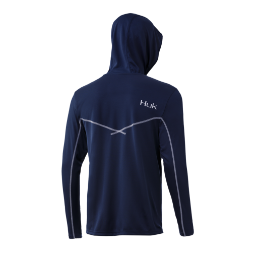 HUK ICON X HOODIE SARGASSO SEA - Image 2