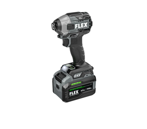 FLEX FX1371A1H STACKED LITHIUM 24Volt 14in Variable Speed Brushless Cordless Impact Driver 1Battery Included - Image 2