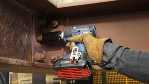 18V EC LithiumIon Brushless Cordless 12 Impact Wrench with Friction Ring and ThruHole Bare Tool - Image 3