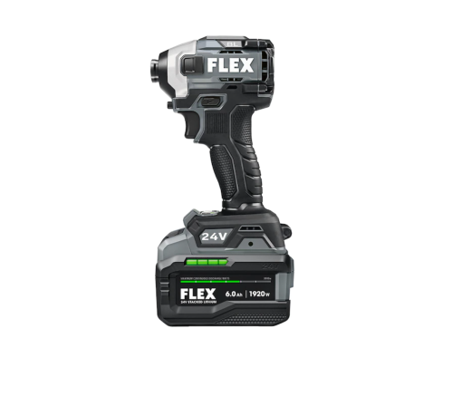 FLEX FX1371A1H STACKED LITHIUM 24Volt 14in Variable Speed Brushless Cordless Impact Driver 1Battery Included - Image 9