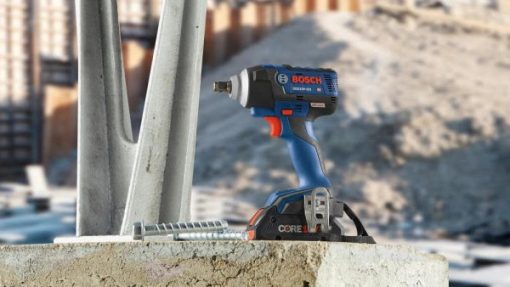 18V EC LithiumIon Brushless Cordless 12 Impact Wrench with Friction Ring and ThruHole Bare Tool - Image 4