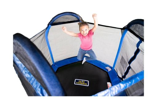 Bounce Pro 7' My First Trampoline Hexagon (Ages 3-10) for Kids - Image 4